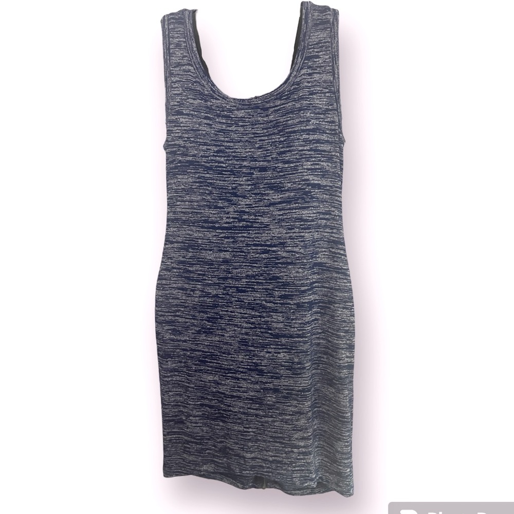 Heathered Blue Dress
